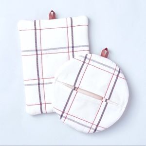 2 Piece Plaid Potholder Set - Hearth & Hand